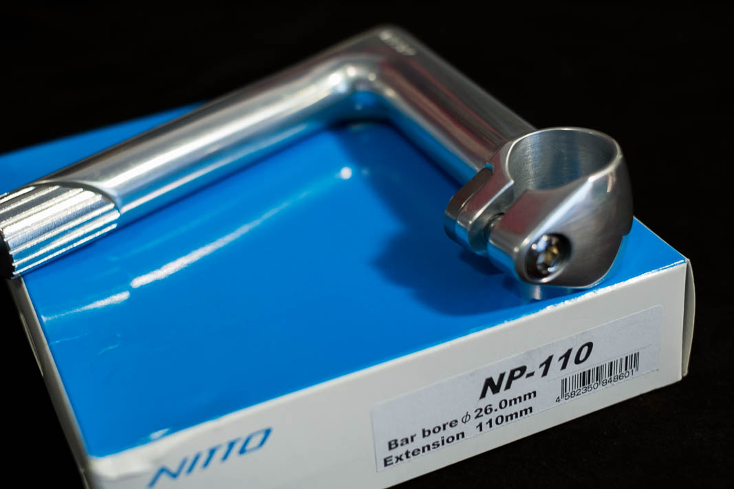 Nitto NP SX Potence Stem Serrage 25,4 Ou 26 mm dans 60 ou 70 mm Argent Black